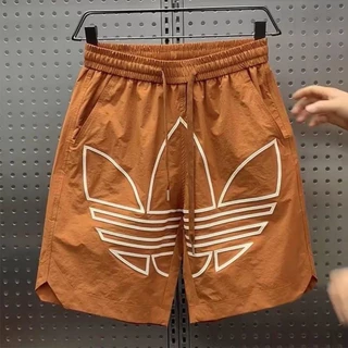 2023 Novo Estilo Masculino Verão Calças De Basquete Direita Casual Praia Cinco