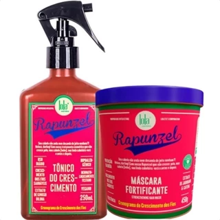 Kit Rapunzel Tonico Do Crescimento 250ml E Máscara 450g Lola Cosmetics