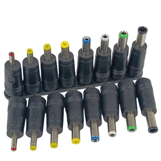 Kit 8 Plugs Adaptador Conector Fonte Universal Vários Pinos