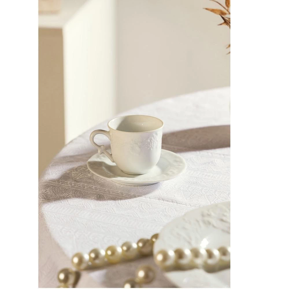 6 Xícaras de Café Wolff Vendange de Porcelana Limoges 100ml