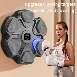 Máquina De Boxe Música Adulto/Criança Esportivo Treinador Treinamento De Resposta Ao Exercício Alvo De Parede