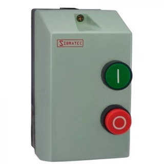 Chave de partida direta 2/3 HP Monofásico ou 4/5 HP Trifásico - QCX2-2510 220V - Sibratec