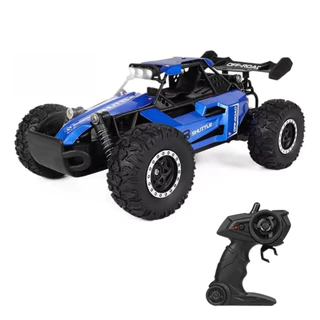 Carro controle remoto DK087 Off-Road carro com luz LED metal, 1:16 20km+ 2.4 Ghz