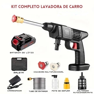 Lavadora Pistola de Alta Pressão Portátil & Recarregável LOJA 15