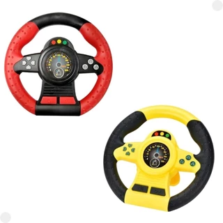 Volante Educativo Giro 360° Com Som - Dm Toys