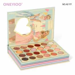 Estoque Pronto Alto-Aparência Novo Estilo 42 Cores Disney Full Set Maquiagem Sombra Fina Brilhante Livro Mate Perolado Cosplay Stage High Gloss cos Blush