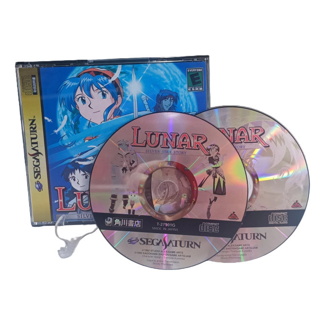 Jeu LUNAR Sur Sega Saturn - Version Japonaise - Complet - Très Bon état
