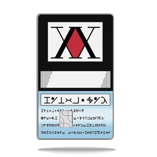 Película Adesiva Para Cartão De Crédito Hunter x Hunter Licença Hunter