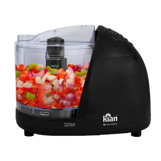 Mini Processador Kian Turbo 120W Preto
