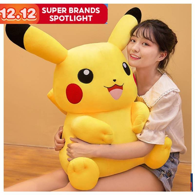 Boneca Pikachu Pokémon Brinquedo de pelúcia