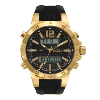 Relógio Condor Masculino Digital Dourado - COBJK657AG/5P