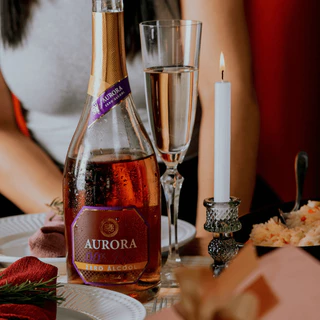 Espumante Doce Aurora Rosé Zerol Álcool Garrafa 750ml