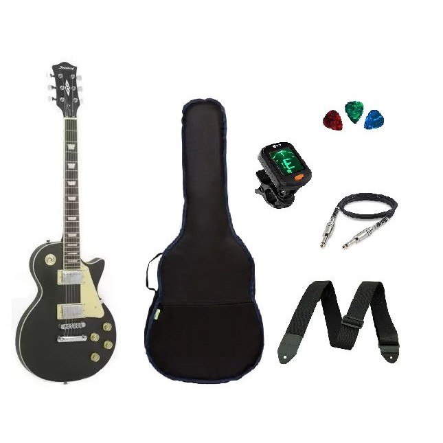 Epiphone Les Paul Standard Guitar Preta em Promoção na Shopee