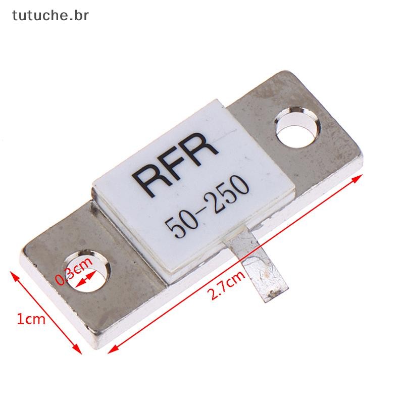 TU 1Pc Resistor De Carga RFR-50-250 250W 50R 50 Ohms Radiofrequência ...