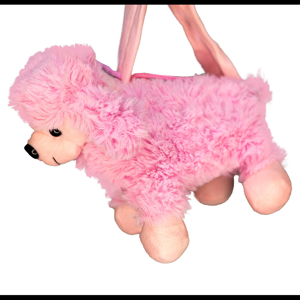 Bolsinha Cachorrinho Infantil De Menina Moda Poodle Rosa | Shopee Brasil
