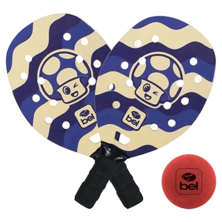 Kit Raquete Beach Tenis Iniciante Cogumelo - Bel em Oferta na Shopee