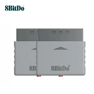 Receptor Retro 8BitDo Para Sony PS1/2/Win10/11/PC Sistema Bluetooth Suporte De Adaptador PS5/4 Switch Pro Xbox One Wii U Controlador