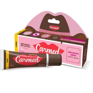 Carmed Hidratante Labial Boiadeira Brigadeiro Ana Castela gloss com Cor 10g