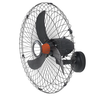 Ventilador de parede 70 cm oscilante preto - V70P - Goar (110V/220V)