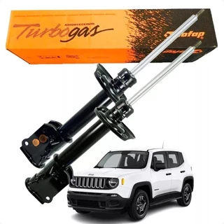 Par Amortecedor Traseiro Jeep Renegade 2015 a 2017 4X4 Awd
