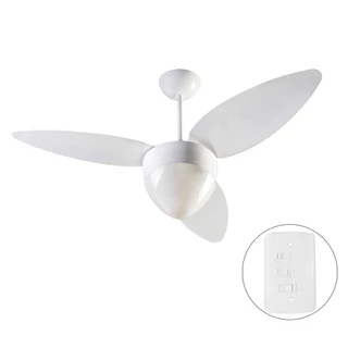 Ventilador de teto 3 pás 3 velocidades branco - Aires - Ventisol