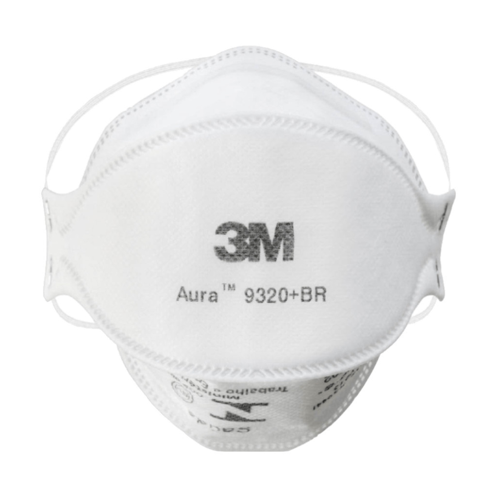 Máscara Descartável Aura 9320+BR PFF2 Branca 3M