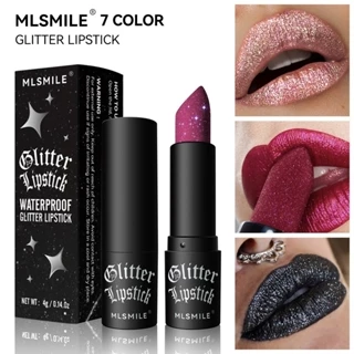 Copo antiaderente Baton Matte Baton Bálsamo para os lábios Baton Bálsamo para os lábios Intermitente Batom Diamante Maquiagem Vampiro Escuro