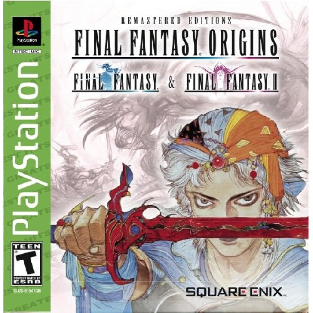Final Fantasy Origins Final Fantasy PS1 Original Mídia Física Lacrado