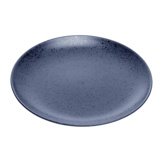 Prato de Sobremesa Wolff Mist de Cerâmica Azul Matte 21cm