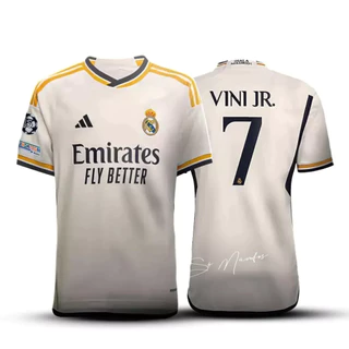 REAL MADRID Vini Jr Branca MAIS VENDIDA Alta Qualidade - FRETE GRÁTIS ENVIO IMEDIATO