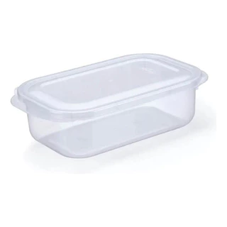 Pote Retangular Alto 1,5L Transparente - Cozinha