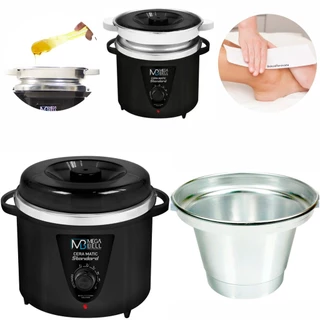 Panela Aquecedora De Cera Termocera Depilação + Refil 900G em Oferta na Shopee