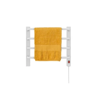 Aquecedor Toalhas Termico Branco Mini 220v Direito