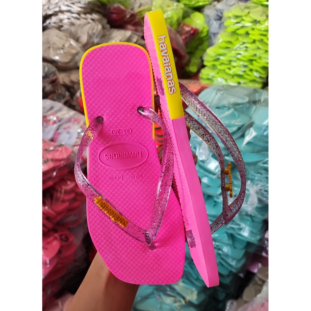 Chinelo Feminino H Brasileirinha Quadrado Barato Promoção