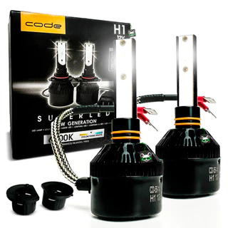 Par Super Led 3200l Tipo Xenon 8000K Encaixe H1 Lâmpada Automotiva