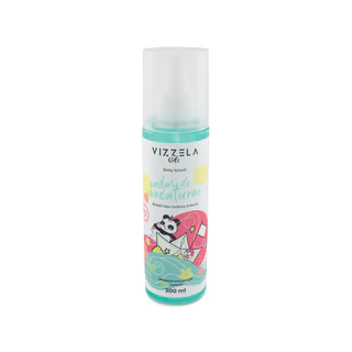 Body Splash Vizzela Infantil - Ondas de Aventura 200ml Lançamento Deo Colônia