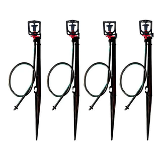 MICRO ASPERSOR BAILARINA 98L HASTE 60CM E MICRO TUBO 100 UN