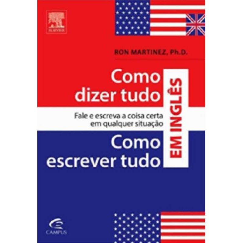 Como Dizer Tudo, Como Escrever Tudo Em Inglês de Ron Martinez | Shopee ...