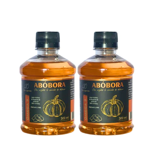 KIT OLEO DE ABOBORA 300ML C/ 2UN