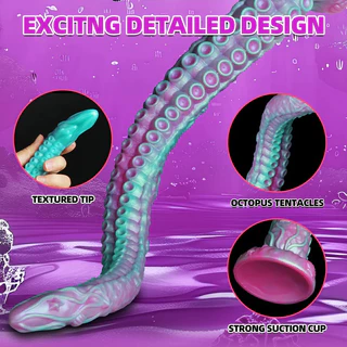 Plug Anal Longo Brinquedos Sexuais Dildo Monstro Tentáculo de Polvo Enorme Silicone Pênis Sexo Adulto Dildo Macio Mastur