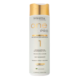 Shampoo Miretta Professional - Anti Metais + Detox