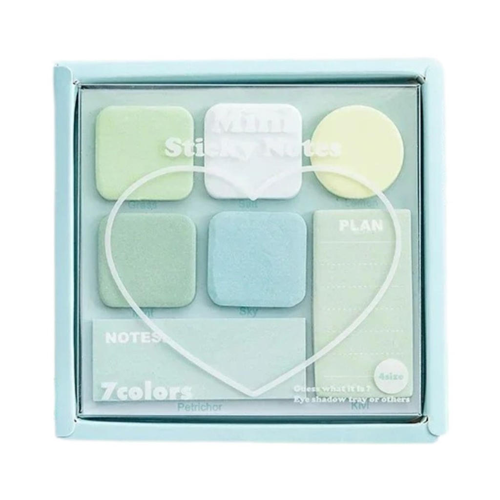 POST-IT PEQUENO COLORIDO 210 FOLHAS | Shopee Brasil