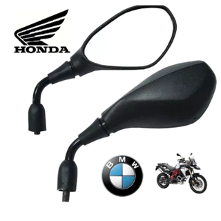 Retrovisor Espelho Moto Bmw F800 Gs Rosca Honda Fixo Haste Curta Cb300 Titan Fan Cg Xre Cb Twister