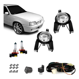 Kit Farol Milha Neblina Auxiliar Kadett Ipanema 1996 1997 1998