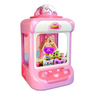 Maquininha De Pegar Bichinhos Brinquedo Infantil Rosa