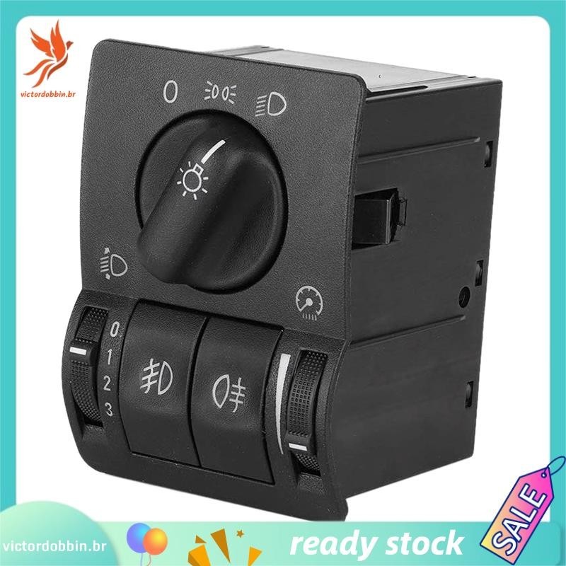 [victordobbin.br] Interruptor De Luz Principal Automático Do Farol De Nevoeiro Controle 6240097 90437440 Para Opel Astra G Zafira A