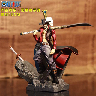 King Shichibukai Olho De Águia / Battle Eye Mihawk Para Decoração De Uma Peça