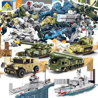 Lego Compatível J-20 Dongfeng 41 Bloco De Construção De Porta-Aviões 05A Howitzer Z Tijolos Destruidores De Tanques De Helicópteros Brinquedos Para Crianças