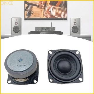 Uma Vez 10w Alto-Falante 4Ohm 2 Polegadas Falantes Laterais Borracha Conjunto Multimídia Horn