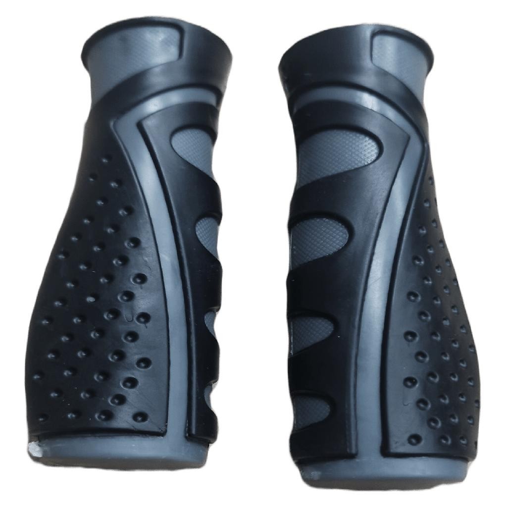 MANOPLA ERGONOMICA MTB BIKE PUNHO CONFORTO SHIVER CINZA-PRETA 020016
